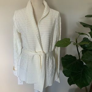 St. John’s Bay White Cardigan